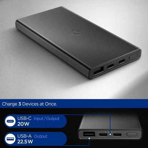 SPIGEN ESSENTAIL EA2210 POWER BANK 10000 MAH 22.5W BLACK