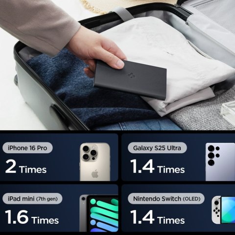 SPIGEN ESSENTAIL EA2210 POWER BANK 10000 MAH 22.5W BLACK