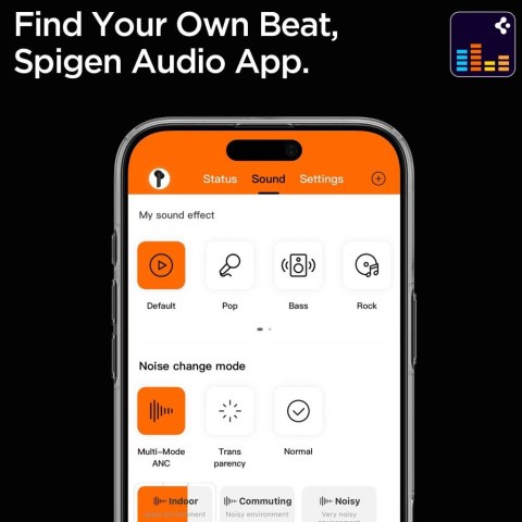 SPIGEN SA2401 ANC PRO IN-EAR EARPHONE WHITE