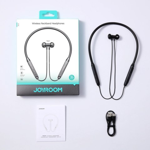 Słuchawki bezprzewodowe Joyroom JR-D8 Bluetooth z pałąkiem - czarne