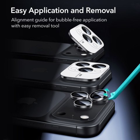 OSŁONA NA APARAT ESR ARMORITE CAMERA PROTECTOR IPHONE 14 PRO / PRO MAX / 15 PRO / PRO MAX / 16 PRO / PRO MAX / 17 PRO / PRO MAX 