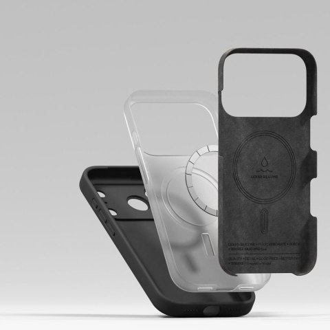 RINGKE SILICONE MAGNETIC MAGSAFE IPHONE 17 PRO MAX BLACK