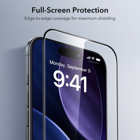 SZKŁO HARTOWANE ESR ULTRAFIT TEMPERED GLASS 2-PACK IPHONE 17 AIR CLEAR