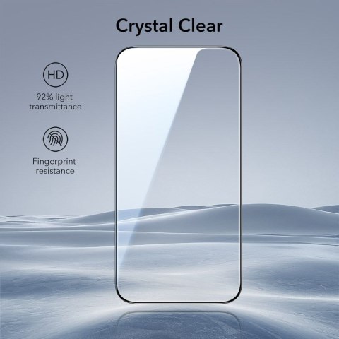 SZKŁO HARTOWANE ESR ULTRAFIT TEMPERED GLASS 2-PACK IPHONE 17 PRO CLEAR