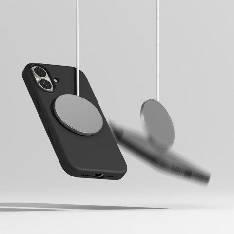 RINGKE SILICONE MAGNETIC MAGSAFE IPHONE 17 BLACK