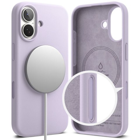 RINGKE SILICONE MAGNETIC MAGSAFE IPHONE 17 LIGHT PURPLE