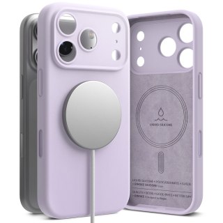 RINGKE SILICONE MAGNETIC MAGSAFE IPHONE 17 PRO LIGHT PURPLE
