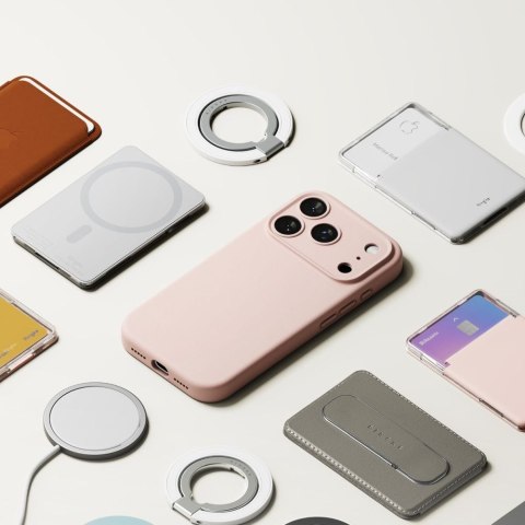 RINGKE SILICONE MAGNETIC MAGSAFE IPHONE 17 PRO PINK SAND