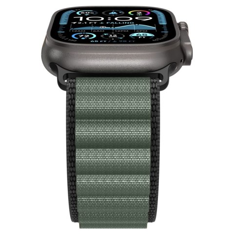 SPIGEN WBF1 BAND APPLE WATCH 6 / 7 / 8 / 9 / 10 / SE / ULTRA 1 / 2 (44 / 45 / 46 / 49 MM) BLACK/GREEN