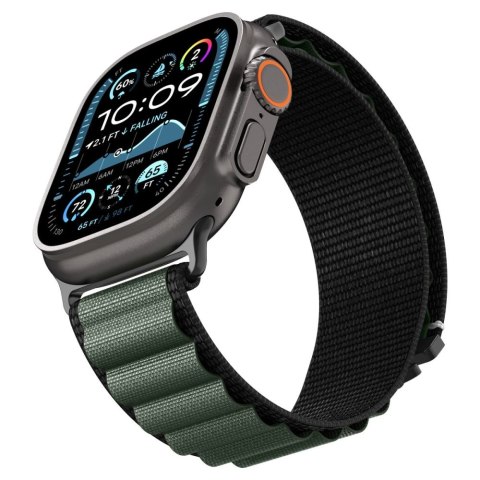 SPIGEN WBF1 BAND APPLE WATCH 6 / 7 / 8 / 9 / 10 / SE / ULTRA 1 / 2 (44 / 45 / 46 / 49 MM) BLACK/GREEN