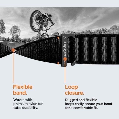 SPIGEN WBF1 BAND APPLE WATCH 6 / 7 / 8 / 9 / 10 / SE / ULTRA 1 / 2 (44 / 45 / 46 / 49 MM) BLACK