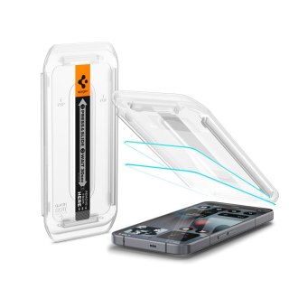 SZKŁO HARTOWANE SPIGEN GLAS.TR "EZ FIT" 2-PACK NOTHING PHONE 3 CLEAR
