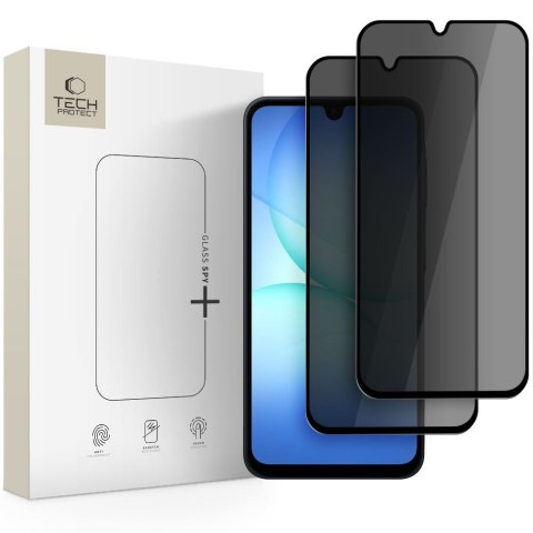 SZKŁO PRYWATYZUJĄCE TECH-PROTECT GLASS SPY+ 2-PACK GALAXY A16 4G / 5G / A26 5G / A17 4G / 5G PRIVACY