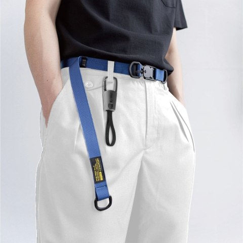 TECH-PROTECT ULTRABOOST DNA KEYCHAIN TYPE-C CABLE PD 60W / 3A IRON GREY