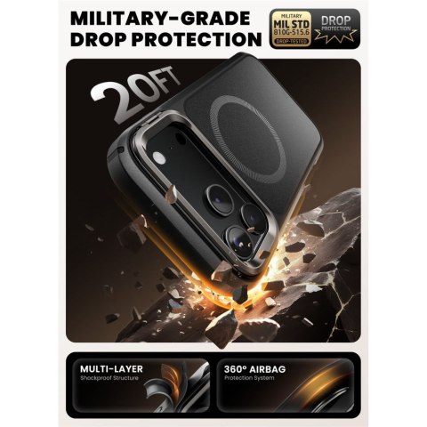 SUPCASE IBLSN ARES FLIP MAG MAGSAFE IPHONE 17 PRO BLACK