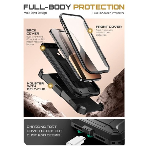 SUPCASE UB PRO IPHONE 17 BLACK