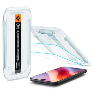SZKŁO HARTOWANE SPIGEN GLAS.TR "EZ FIT" 2-PACK IPHONE 17 AIR CLEAR