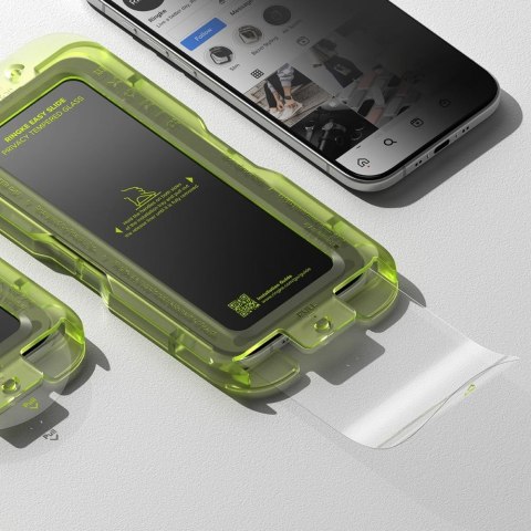SZKŁO PRYWATYZUJĄCE RINGKE EASY SLIDE 2-PACK IPHONE 17 AIR PRIVACY