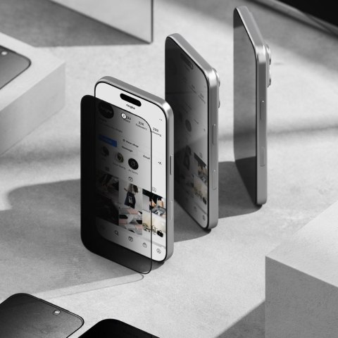 SZKŁO PRYWATYZUJĄCE RINGKE EASY SLIDE 2-PACK IPHONE 17 PRIVACY