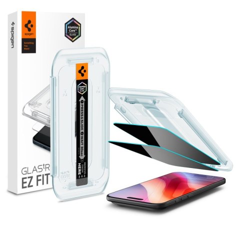 SZKŁO PRYWATYZUJĄCE SPIGEN GLAS.TR "EZ FIT" 2-PACK IPHONE 17 AIR PRIVACY