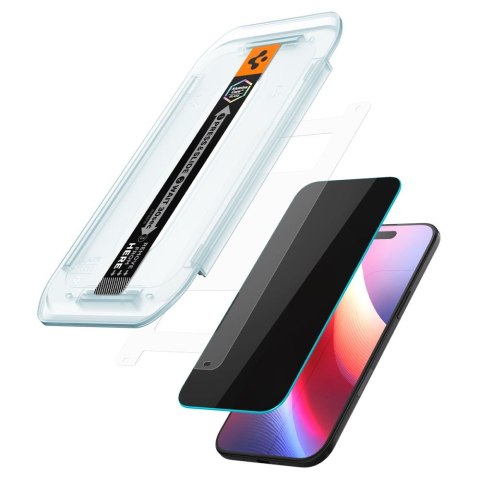 SZKŁO PRYWATYZUJĄCE SPIGEN GLAS.TR "EZ FIT" 2-PACK IPHONE 17 AIR PRIVACY
