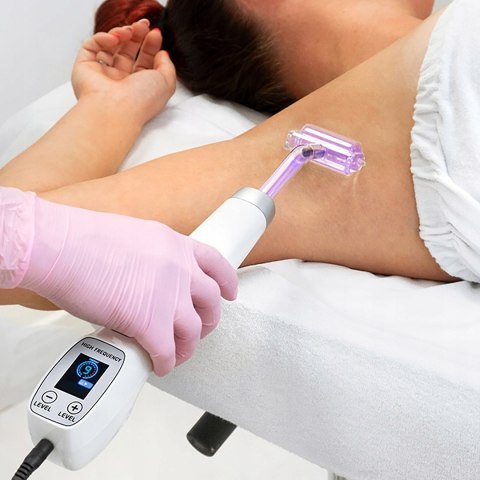 Urządzenie Kosmetyczne Darsonval 7 Pelot NAJMOCNIEJSZY PROFESJONALNY twarz