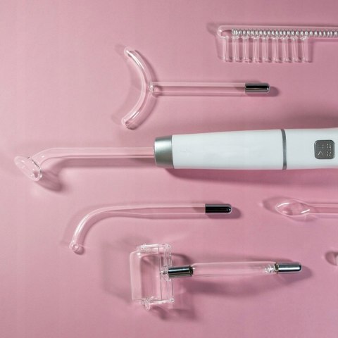 Urządzenie Kosmetyczne Darsonval 7 Pelot NAJMOCNIEJSZY PROFESJONALNY twarz