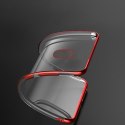 Żelowy pokrowiec etui z metaliczną ramką do Xiaomi Redmi 8A czarny