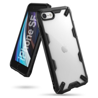 Etui pancerne z ramką Ringke Fusion X do iPhone SE 2020 / iPhone 8 / iPhone 7 czarny