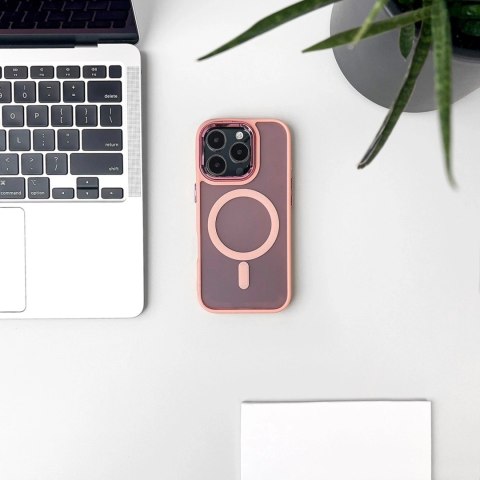 Etui Fashion Case kompatybilne z MagSafe na iPhone 17 Air - różowe