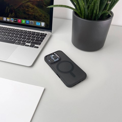 Etui Fashion Case kompatybilne z MagSafe na iPhone 17 Pro Max - czarne