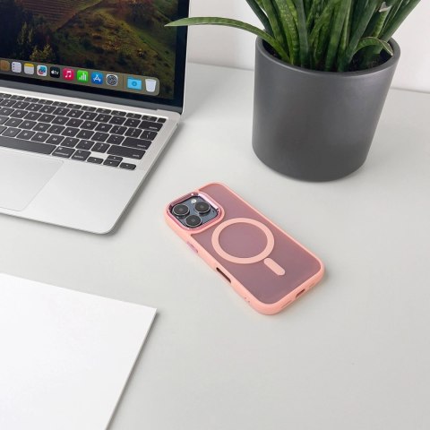 Etui Fashion Case kompatybilne z MagSafe na iPhone 17 Pro - różowe