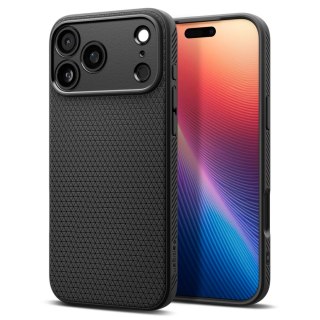 Etui Spigen Liquid Air na iPhone 17 Pro - czarny mat
