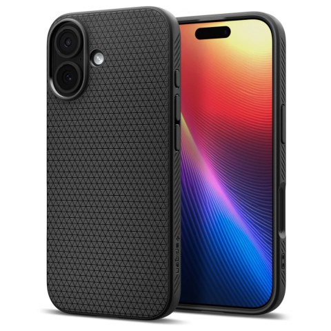Etui Spigen Liquid Air na iPhone 17 - czarny mat