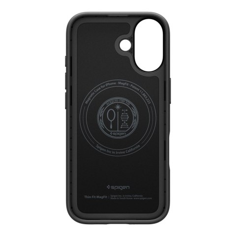 Etui Spigen Thin Fit MagSafe na iPhone 17 - czarne
