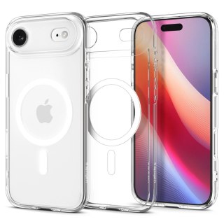 Etui Spigen Ultra Hybrid MagSafe na iPhone 17 Air - przezroczysto-białe