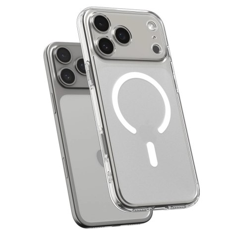 Etui Spigen Ultra Hybrid MagSafe na iPhone 17 Pro Max - białe