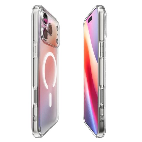 Etui Spigen Ultra Hybrid MagSafe na iPhone 17 Pro Max - białe
