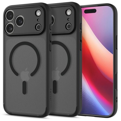 Etui Spigen Ultra Hybrid MagSafe na iPhone 17 Pro Max - czarne