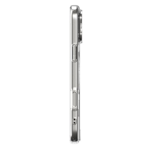 Etui Spigen Ultra Hybrid MagSafe na iPhone 17 Pro Max - przezroczysto-białe