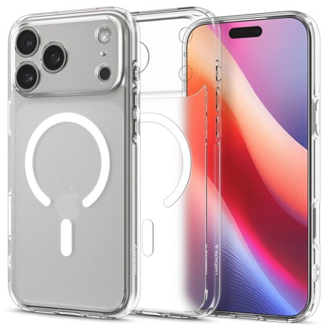 Etui Spigen Ultra Hybrid MagSafe na iPhone 17 Pro - białe