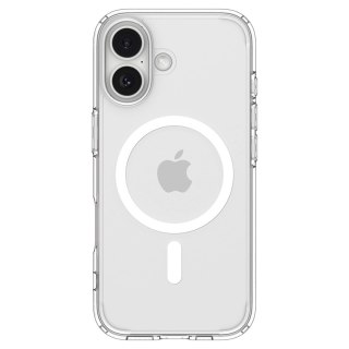 Etui Spigen Ultra Hybrid MagSafe na iPhone 17 - przezroczysto-białe