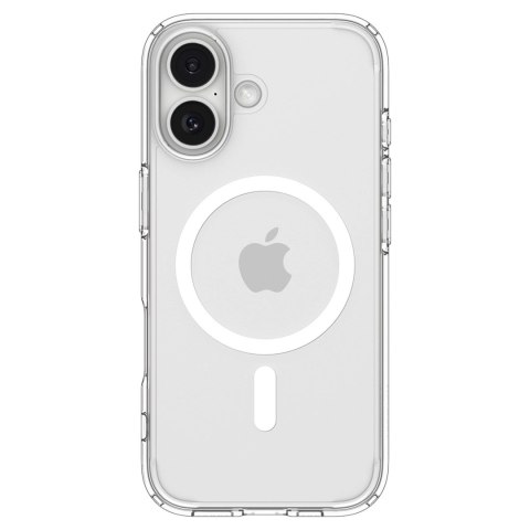 Etui Spigen Ultra Hybrid MagSafe na iPhone 17 - przezroczysto-białe