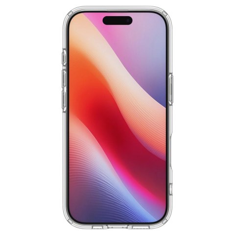Etui Spigen Ultra Hybrid MagSafe na iPhone 17 - przezroczysto-białe