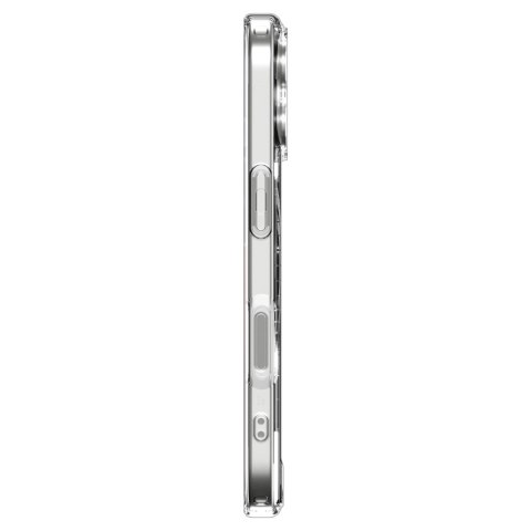 Etui Spigen Ultra Hybrid MagSafe na iPhone 17 - przezroczysto-białe