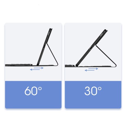 Etui z klawiaturą Bluetooth Dux Ducis (Seria TK) do Samsung Tab S6 Lite - czarny