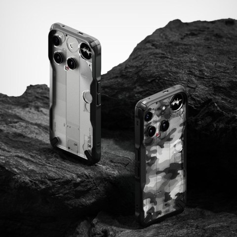 RINGKE FUSION X NOTHING PHONE 3 CAMO BLACK