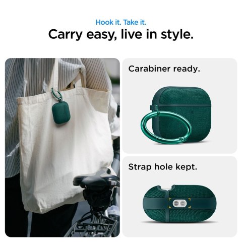 SPIGEN URBAN FIT APPLE AIRPODS PRO 3 MIDNIGHT GREEN