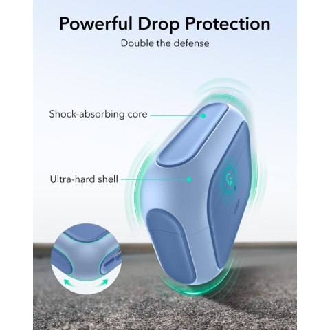 ESR ORBIT HALOLOCK MAGSAFE APPLE AIRPODS PRO 3 POWDER BLUE