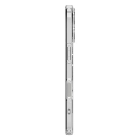 Etui Spigen Liquid Crystal MagSafe na iPhone 17- przezroczysto-białe